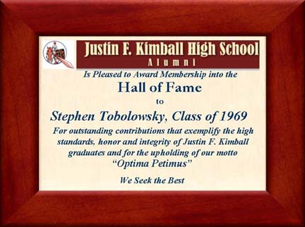 Justin F. Kimball High School Alumni